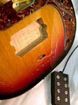 Fender PBリアHB増設